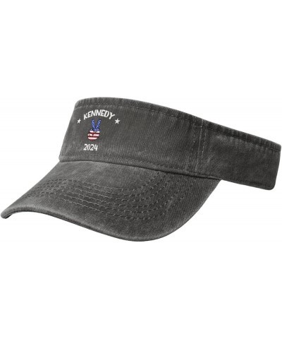 Peace Kennedy 2024 Sports Sun Visor Hat for Men Women,Empty Top Sun Hats for Baseball Running Golf,Black Deep Heather $12.48 ...