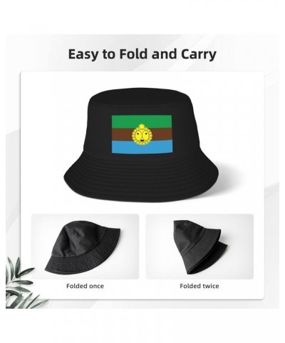 Utuado Flag Bucket Hat for Men Women Boonie Hat Outdoor Summer Vacation Beach Travel Fishing Cap Black $11.43 Bucket Hats