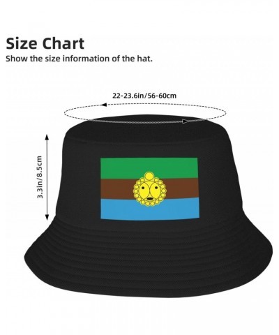 Utuado Flag Bucket Hat for Men Women Boonie Hat Outdoor Summer Vacation Beach Travel Fishing Cap Black $11.43 Bucket Hats