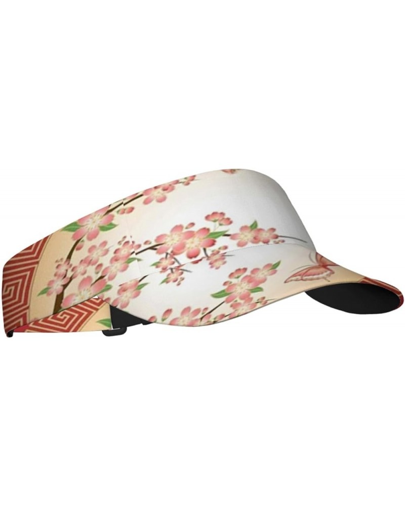 Fashionable Visor Sun Hats for Women,Sport Empty Top Baseball Sun Cap Red_18 $11.03 Sun Hats