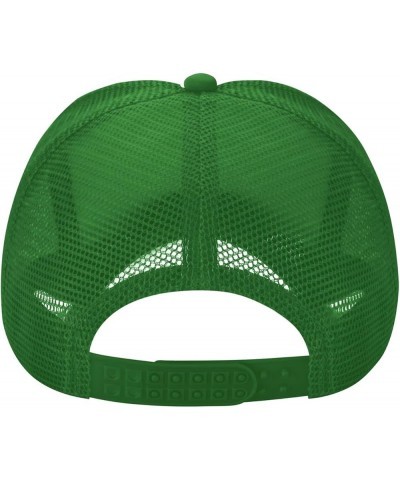 Denison University Trucker Hats for Both Men and Women - Mesh Baseball Snapback Hats Green $9.02 Baseball Caps