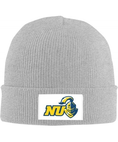 Neumann University Cold Weather Cuffed Knit Beanie Skully Cap Hat One Size Fit Most Gray $7.40 Skullies & Beanies