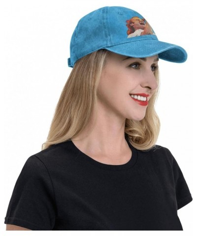 Phil Music and Collins Baseball Cap Vintage Washed Denim Cap Unisex Casual Outdoor Sport Hat Black Blue $14.27 Baseball Caps