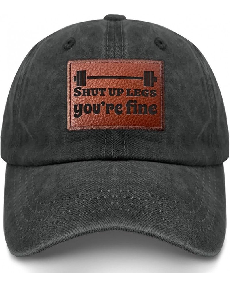 Shut Up Legs You're Fine Golf hat Humor Outdoor Cap Gifts for Mom Who Like Engraved,Sun Hat Suitable for Streetwear Allblack ...