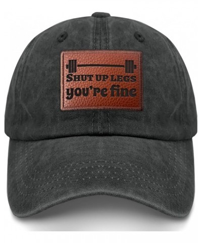 Shut Up Legs You're Fine Golf hat Humor Outdoor Cap Gifts for Mom Who Like Engraved,Sun Hat Suitable for Streetwear Allblack ...