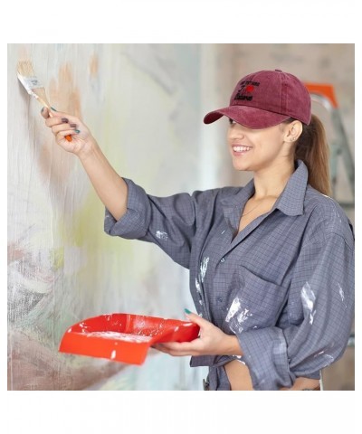 Custom Soft Washed Baseball Cap I (Love) Cabaret Red Heart Hobbies Lovers Cotton Red Personalized Text Here $12.88 Baseball Caps