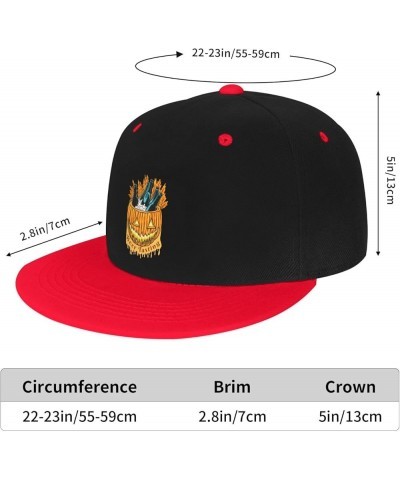 Halloween Pumpkin Beer Tasting Baseball Cap for Men Women Snapback Hat Adjustable Flat Bill Hats Red $12.11 Baseball Caps