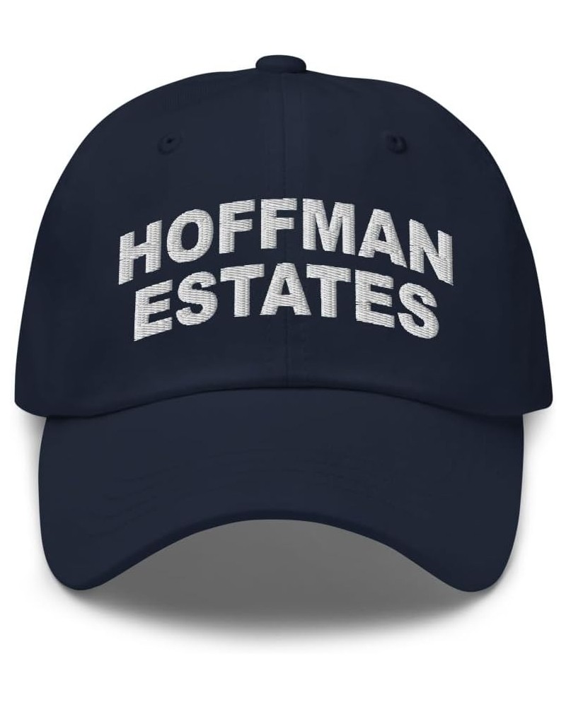 Hoffman Estates Illinois Hat Hoffman Estates IL Cap Embroidered Dad Hat Adjustable Strap Closure Unisex Navy $22.39 Baseball ...