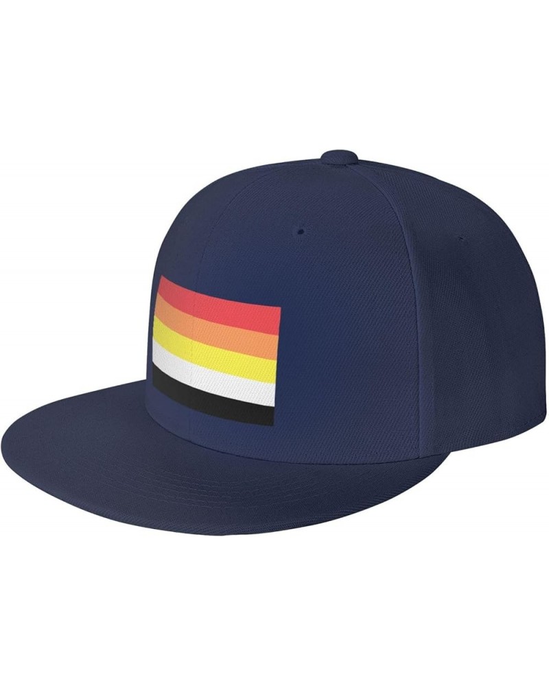 Eagle Lithsexual Flag Flag Denim Hats Cowboy Knit hat Fisherman's hat Baseball Caps Navy Blue $13.68 Baseball Caps