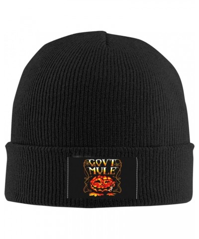 Gov't Music Mule Band Knit Hat Winter Ski Hat Warm Knitted Caps Denim Hat Baseball Chapeau for Mens Womens $10.41 Skullies & ...