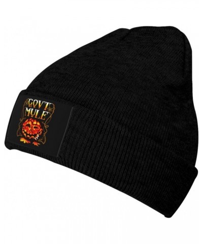 Gov't Music Mule Band Knit Hat Winter Ski Hat Warm Knitted Caps Denim Hat Baseball Chapeau for Mens Womens $10.41 Skullies & ...