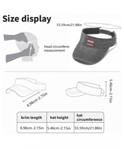 Yes Officer I saws The Speed Limit i just Didn't See You Hat Visors for Women Golf Hats Flodable Light Grey $9.99 Visors