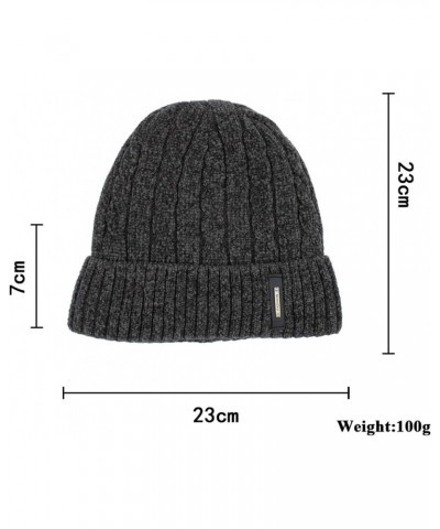 Women Men Boys Girls Unisex Knit Caps Head Hat Caps Warm Outdoor Fashion Solid Winter Unisex Fashion Slouchy $8.33 Skullies &...