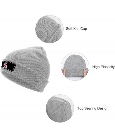 Sphynx Cats Knit Hat Warm Beanie Cap Cuffed Soft Skull Cap Winter Hats for Men and Women Light Gray-style $9.94 Skullies & Be...