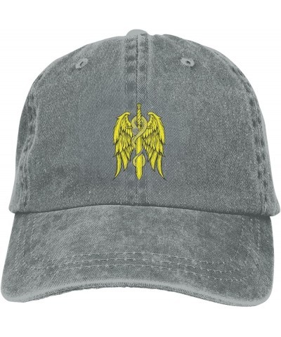 Sword and Snake Baseball Cap for Men Women Hats Adjustable Vintage Cowboy Hat Dad Hats Gray $9.34 Cowboy Hats