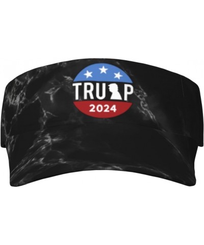 Donald Trump 2024-He Will Be Back Unisex Sun Visor Cap - Ultimate UV Protection for Stylish Outdoor Fun! $11.26 Visors