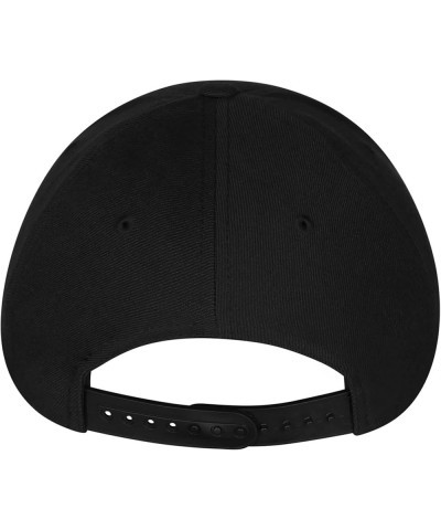 Elephant Curved Bill Snapback Outdoor Cap Wild Cute Black $15.11 Baseball Caps