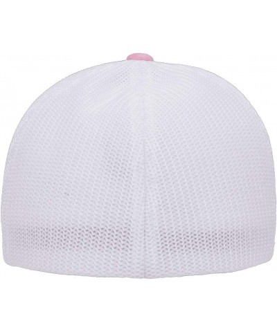 Plymouth Prowler Exotic Car Classic Outline Design Flexfit 6511 Trucker Mesh Fitted Cap Pink-white $20.69 Baseball Caps