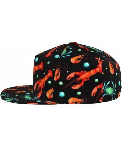 Baseball Cap Men Women Crab Lobster Shrimp Sea Hip Hop Hat for Golf Outdoor Cap $17.42 Baseball Caps