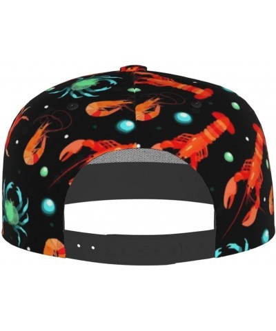 Baseball Cap Men Women Crab Lobster Shrimp Sea Hip Hop Hat for Golf Outdoor Cap $17.42 Baseball Caps