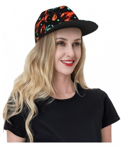 Baseball Cap Men Women Crab Lobster Shrimp Sea Hip Hop Hat for Golf Outdoor Cap $17.42 Baseball Caps