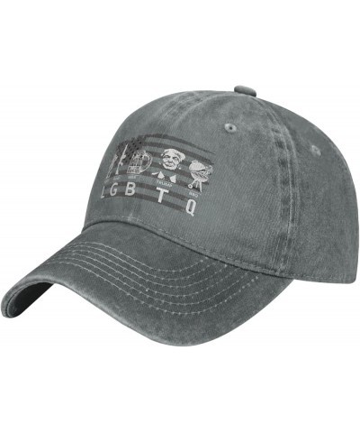 Support LGBTQ Liberty Guns Beer Tru-m-p- BBQ Funny Flag Baseball Caps Denim Hats Cowboy Knit hat Fisherman's hat Gray $13.05 ...