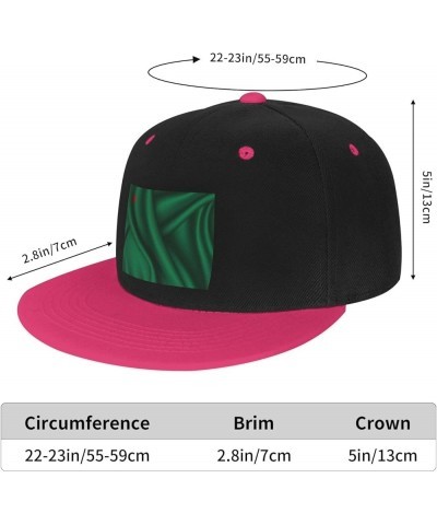 Silk Style Flag of Benin Baseball Cap for Men Women Snapback Hat Adjustable Flat Bill Hats Pink $14.34 Baseball Caps