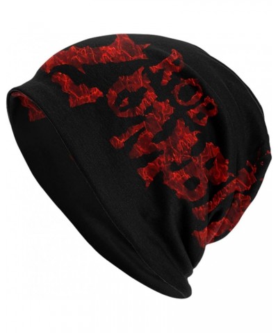 Rob Singer Zombie Knit Hat Beanie Cap Fashion Knitted Hat for Men and Women Black $10.19 Skullies & Beanies