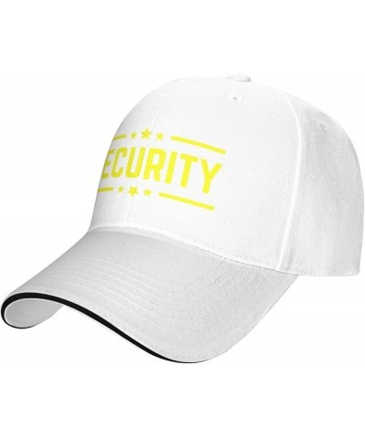 Security Baseball Hat Security Hat for Men Women Security Trucker Hat Security Cap Funny Gifts Hat Black White $12.08 Basebal...