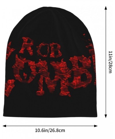 Rob Singer Zombie Knit Hat Beanie Cap Fashion Knitted Hat for Men and Women Black $10.19 Skullies & Beanies