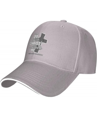 I Can Do All Thing Through Christ Narcolepsy Aware Baseball Cap Men Women Dad Hat Trucker Hat Cowboy Hat Gray $11.40 Baseball...