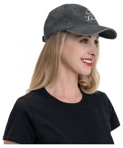 Life is Better at The Lake Cowboy Baseball Cap Trucker Hat Black $16.70 Cowboy Hats