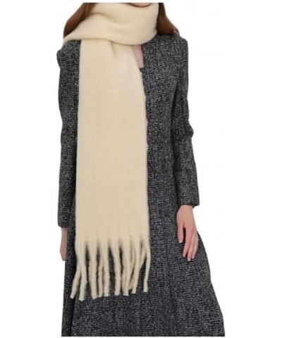 Women's Scarves Autumn Winter Warm Solid Women's Thick $41.06 Scarves