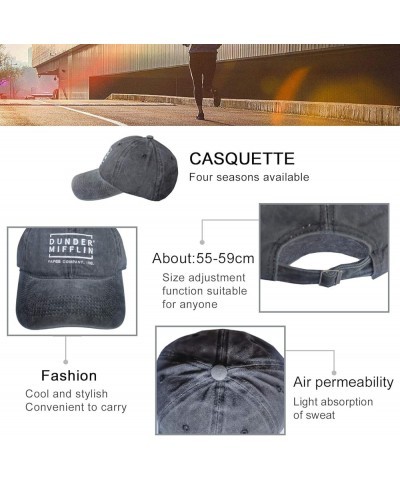 Unisex Denim Hat Adjustable Washed Dyed Cotton Dad Baseball Caps Bms $11.04 Baseball Caps