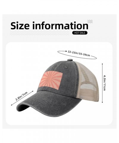 Clouds Baseball Cap for Women Mens Hats Retro Mesh Caps Dad Hat Deep Heather $9.34 Baseball Caps