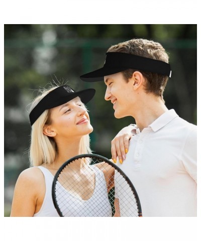 All You Need Love and A Cat Visor Cap Outdoor Sporty Fashion Visor Hat for Men Women, for Running, Golf, Tennis Black $14.20 ...