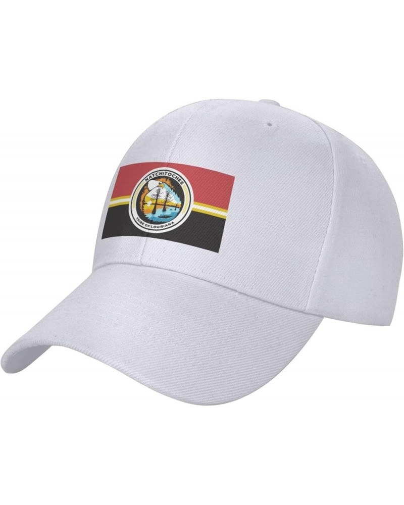 Flag of The Natchitoches Tribe of Louisiana Baseball Cap for Men Women Classic Adjustable Golf Dad Hat White $10.35 Baseball ...