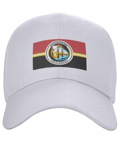 Flag of The Natchitoches Tribe of Louisiana Baseball Cap for Men Women Classic Adjustable Golf Dad Hat White $10.35 Baseball ...