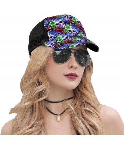 Men's Women Baseball Cap Fashion Trucker Cap Camo Snapback-Hat Dad Cap Picture (238) $9.23 Sun Hats