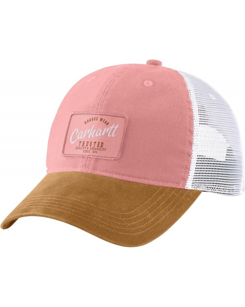 Women's Canvas Mesh-Back Cap Cherry Blossom $13.58 Baseball Caps