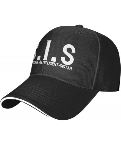 Successful Intelligent Sistah Unisex Baseball Cap Low Profile Trucker Hat Adjustable Black $11.02 Baseball Caps