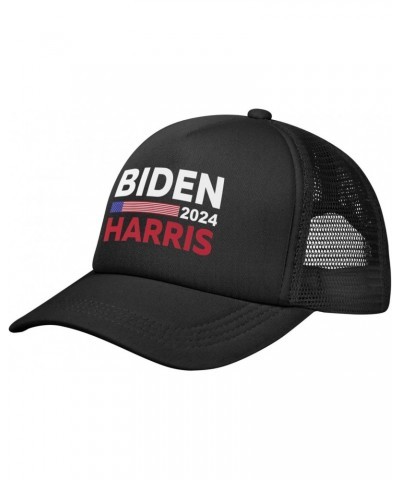 Biden Harris 4 More Years Baseball Cap Adjustable Casual Mesh Hats Duck Tongue Hat for Men Women1 Black $12.30 Baseball Caps