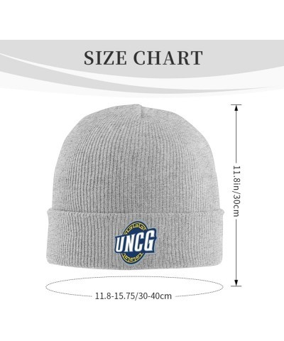 UNC Greensboro Spartans Beanie Hat for Men and Women Winter Warm Hats Knit Slouchy Thick Skull Cap Gray $7.66 Skullies & Beanies