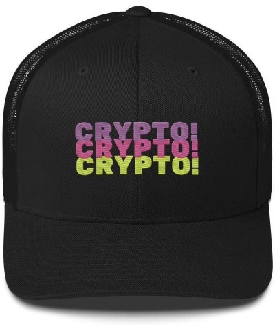 CRYPTO Colors Trucker Cap Brown/Khaki $27.73 Baseball Caps