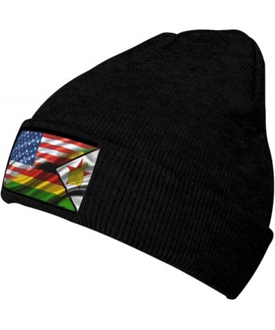 Beanie Hat Stretchy Hat Soft Warmth Knit Hat Cap for Men & Women Unisex Black $12.52 Skullies & Beanies