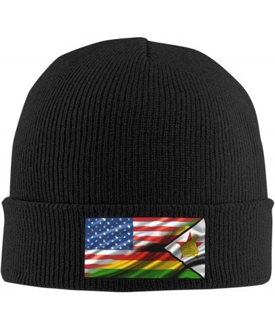 Beanie Hat Stretchy Hat Soft Warmth Knit Hat Cap for Men & Women Unisex Black $12.52 Skullies & Beanies