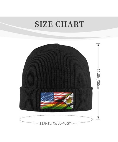 Beanie Hat Stretchy Hat Soft Warmth Knit Hat Cap for Men & Women Unisex Black $12.52 Skullies & Beanies