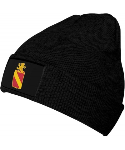 35th Field Artillery Regiment Beanie Hat Cap Knit Hat for Men Women Soft Warm Beanie Caps Black $15.87 Skullies & Beanies