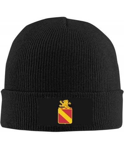 35th Field Artillery Regiment Beanie Hat Cap Knit Hat for Men Women Soft Warm Beanie Caps Black $15.87 Skullies & Beanies