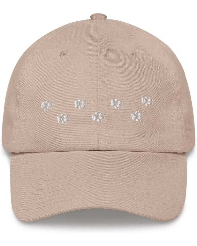 Wolf Tracks Hat for The Outdoors, Camping, Hiking & Wildlife Enthusiast! | Multiple Hat Colors Available Stone $17.53 Basebal...